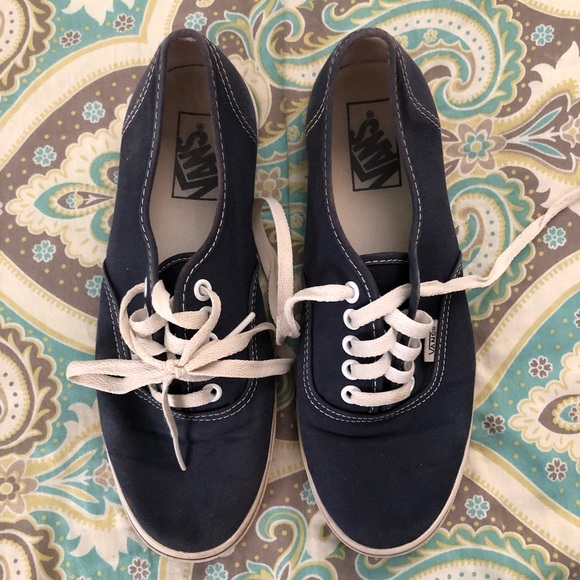 Navy Blue Vans - Picture 2 of 5